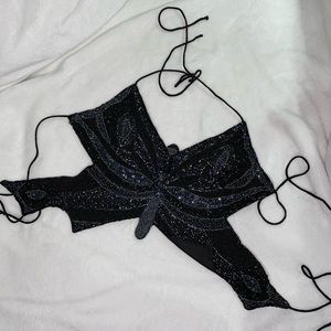 Butterfly Sequins Top